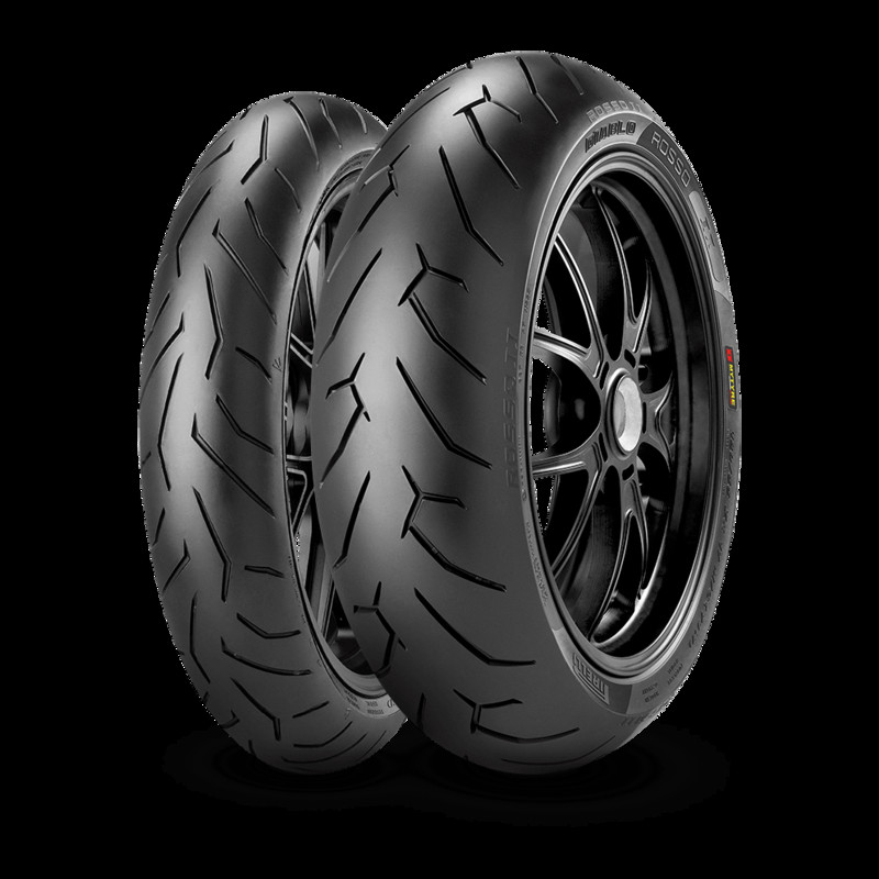 Pneu PIRELLI DIABLO ROSSO II (R) Standard 130/70 R 17 M/C 62H TL