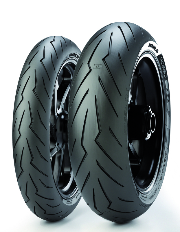 Pneu PIRELLI DIABLO ROSSO III (F) (D) Standard 120/70 ZR 17 M/C (58W) TL
