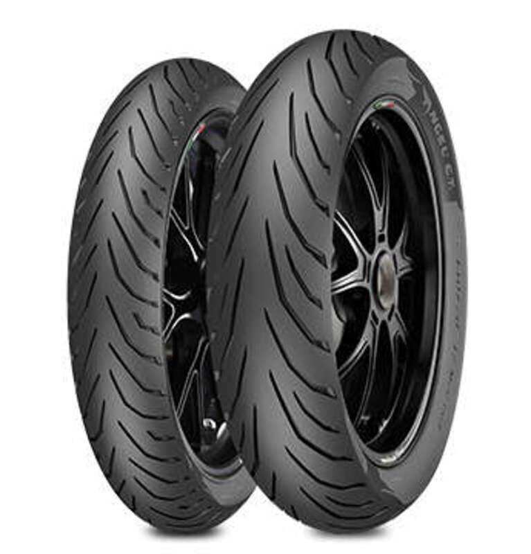 Pneu PIRELLI ANGEL CITY (F) 90/80-17 M/C 46S TL