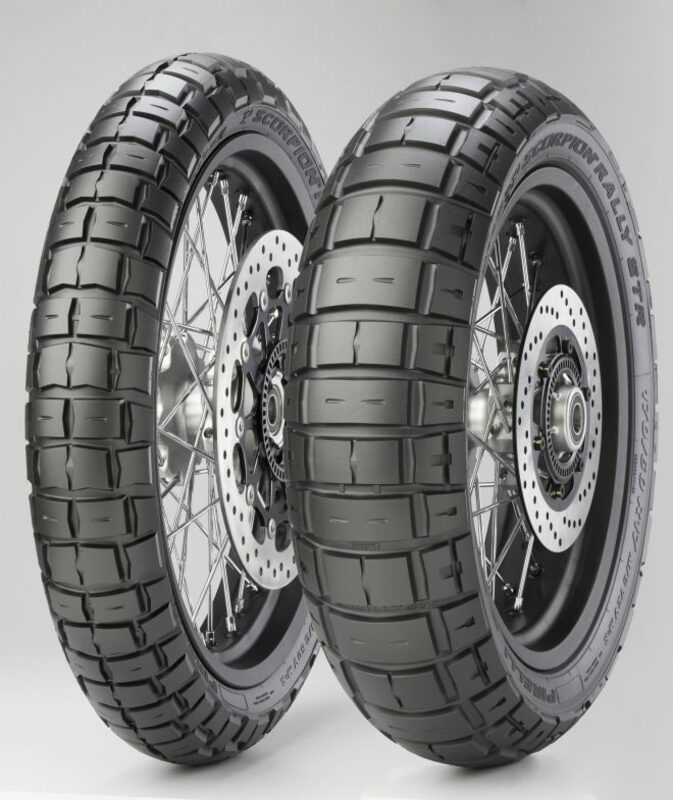 Pneu PIRELLI SCORPION RALLY STR (F) 120/70 R 17 M/C 58H TL M+S