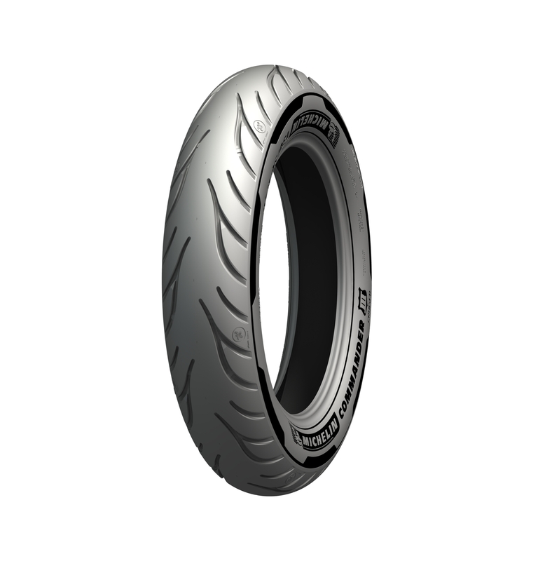 Pneu MICHELIN COMMANDER III CRUISER 100/90 B 19 M/C 57H TL/TT