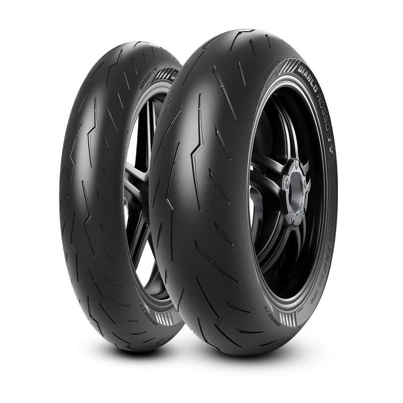 Pneu PIRELLI DIABLO ROSSO IV (F) 110/70 ZR 17 M/C 54W TL