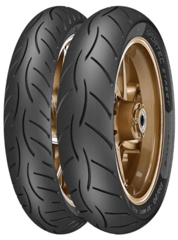 Pneu METZELER SPORTEC STREET 2 (F/R) 70/90-17 M/C 38S TL