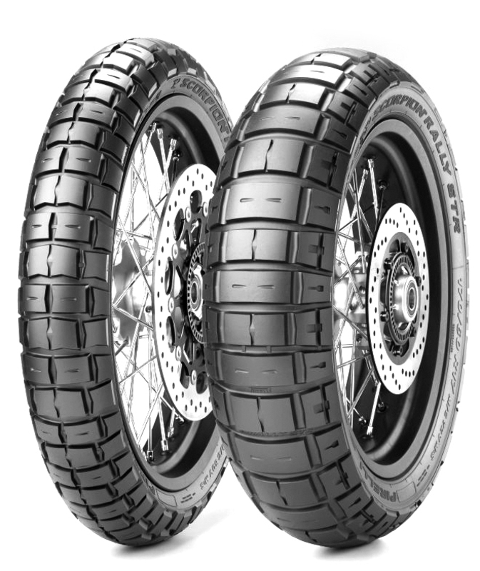 Pneu PIRELLI SCORPION RALLY STR (F) 110/80-14 M/C 53P TL M+S