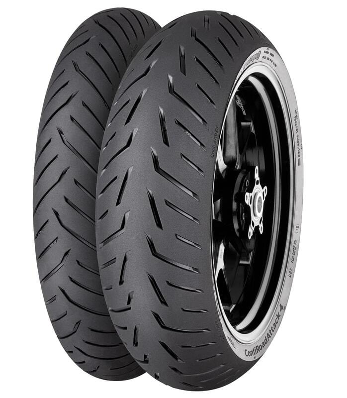 Pneu CONTINENTAL CONTIROADATTACK 4 120/70 ZR 19 M/C 60W TL
