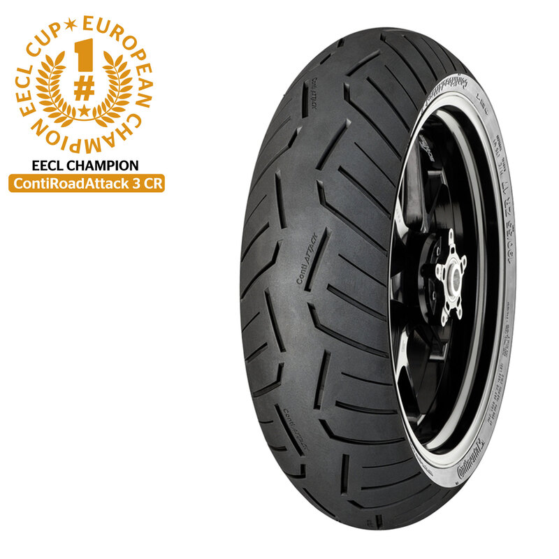 Pneu CONTINENTAL CONTIROADATTACK 3 CR CLASSIC RACE110/80 R 18 M/C 58V TL