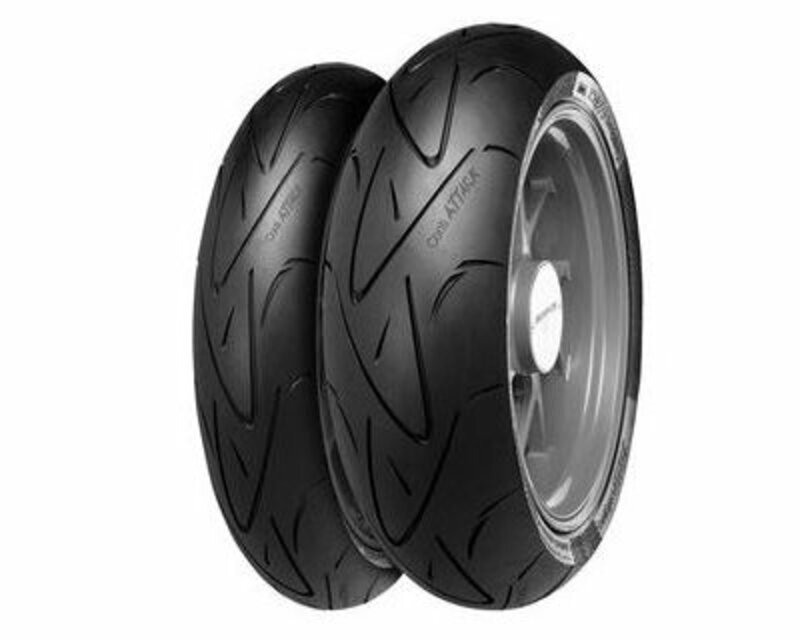 Pneu CONTINENTAL CONTISPORTATTACK 190/50 ZR 17 M/C (73W) TL