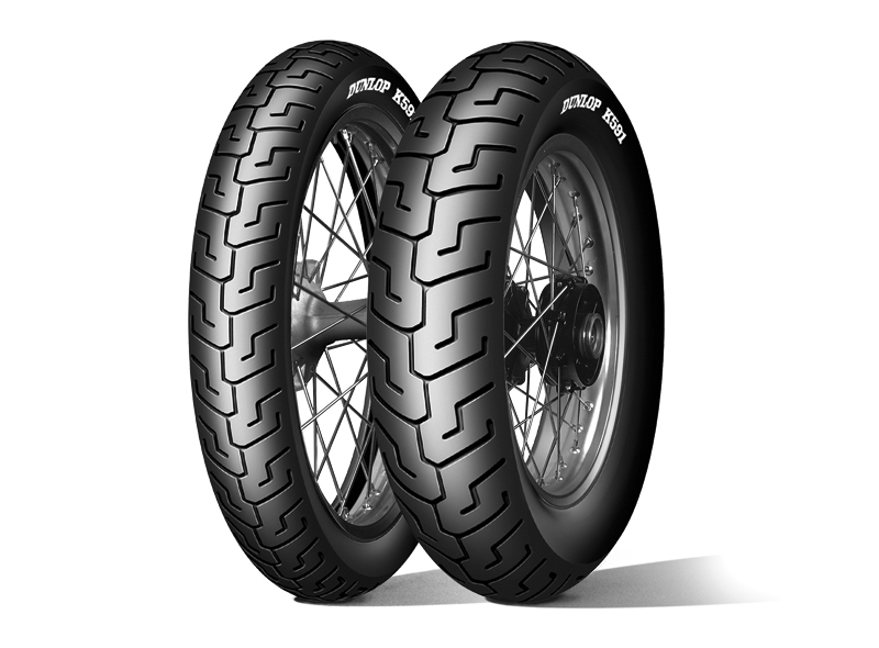 Pneu DUNLOP K 591 HARLEY DAVIDSON 100/90-19