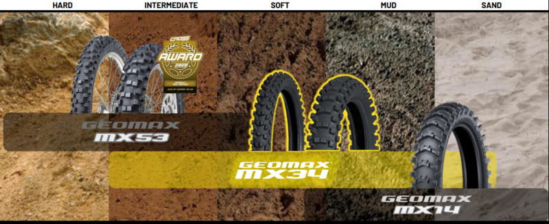 Pneu DUNLOP GEOMAX MX53 120/80-19