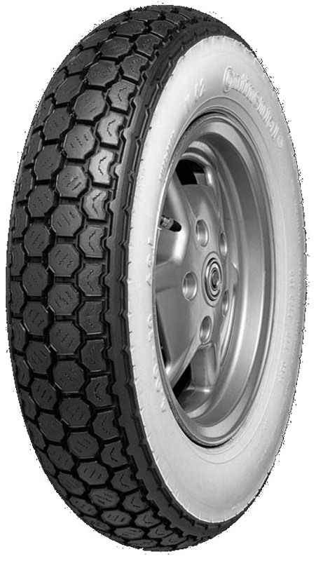 Pneu CONTINENTAL K62 WW Flancs Blancs 3.00-10 M/C 50J TT