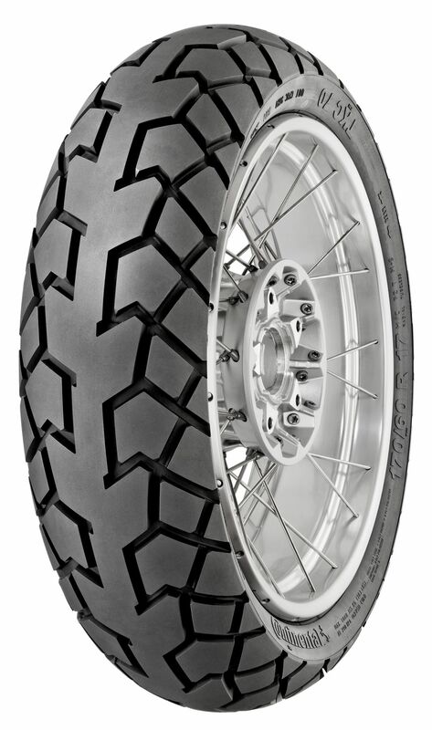 Pneu CONTINENTAL TKC 70 130/80-17 M/C 65T TL M+S